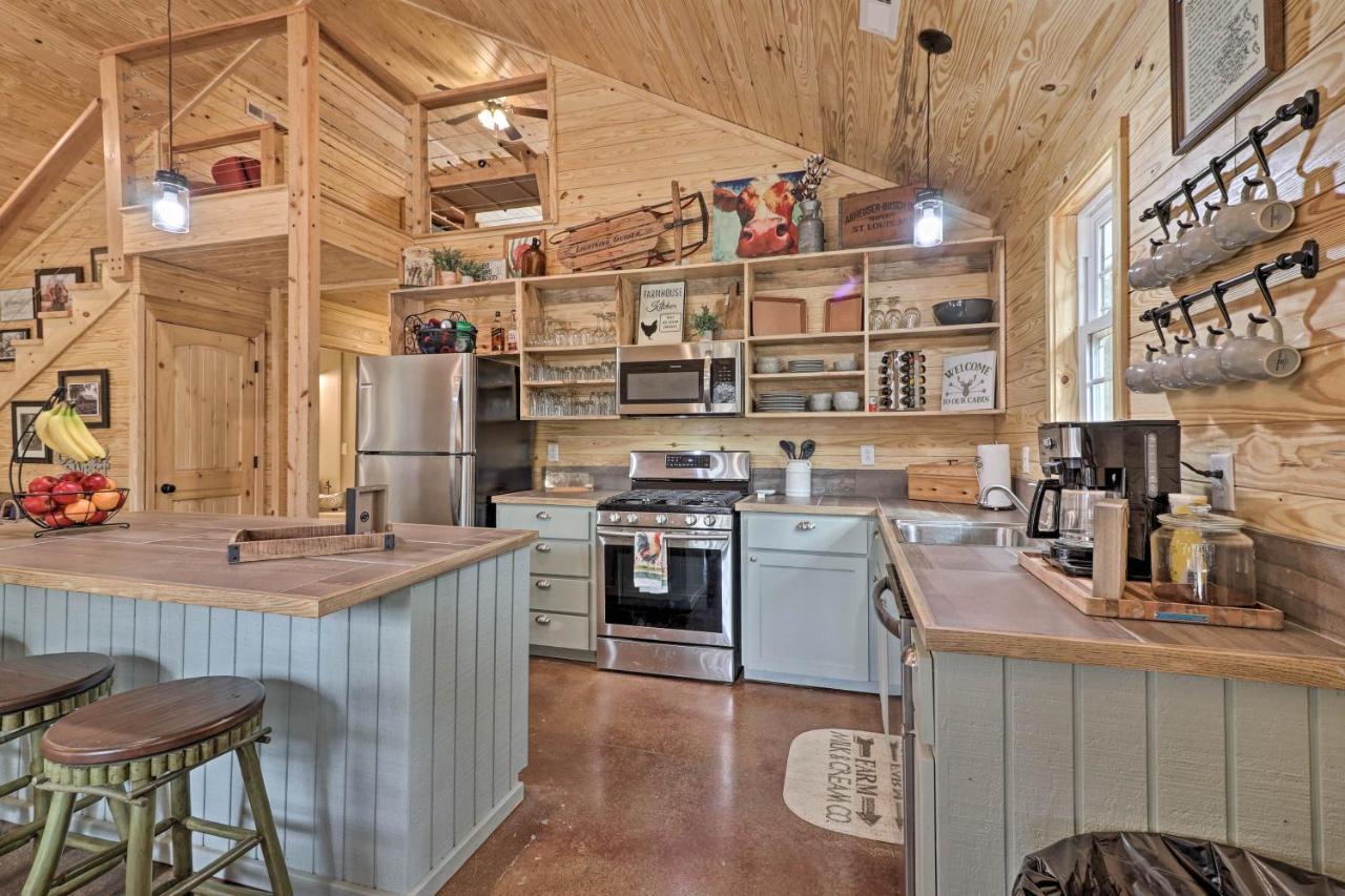 Peaceful Family Cabin On 10 Acres With Game Room! Heflin Exteriör bild