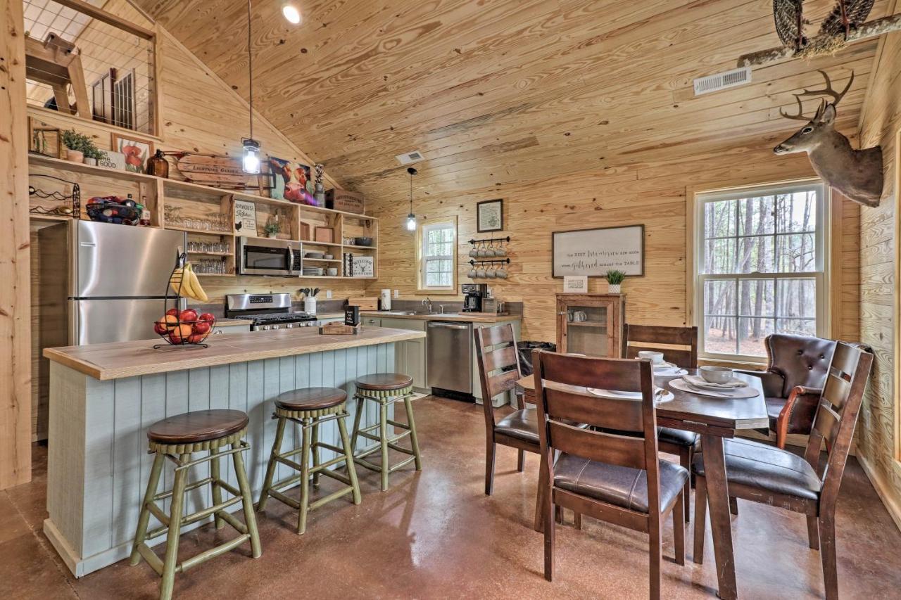 Peaceful Family Cabin On 10 Acres With Game Room! Heflin Exteriör bild
