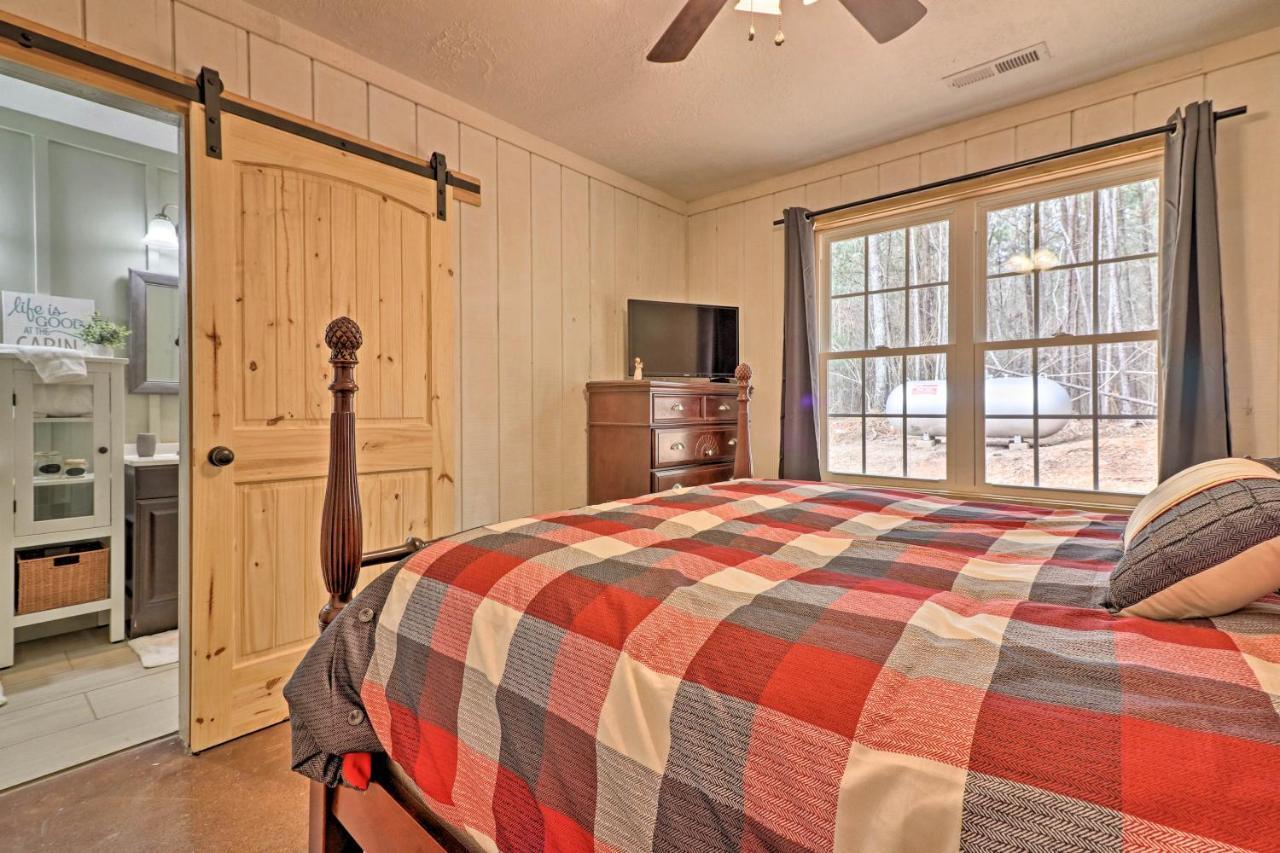 Peaceful Family Cabin On 10 Acres With Game Room! Heflin Exteriör bild