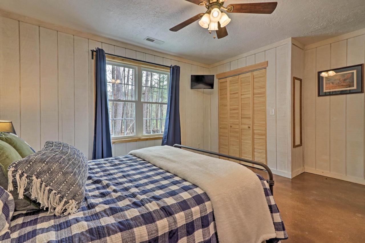 Peaceful Family Cabin On 10 Acres With Game Room! Heflin Exteriör bild