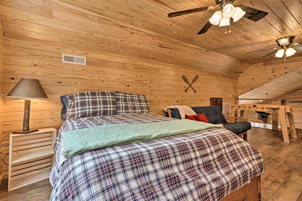 Peaceful Family Cabin On 10 Acres With Game Room! Heflin Exteriör bild